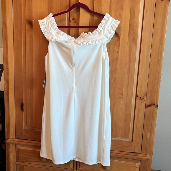 NWT Marina Ruffle Off the Shoulder Dress - Picture 5 of 12